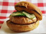 British Salmon Burgers With Quick Soy Cucumbers En Dinner