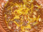 American Chili  Modified Wendys Style Dinner