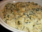 Canadian Spinach and Artichoke Tortellini Bake Appetizer