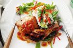 American Barbecued Chicken With Chilli Jam Recipe BBQ Grill
