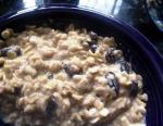 American Raisin Oatmeal with Spices Dessert