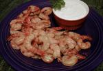 Chipotlebarbecued Shrimp with Goat Cheese Cream recipe
