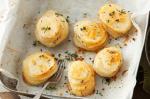 American Crispy Parmesan And Thyme Potato Stacks Recipe Appetizer