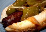 American Frank Sinatras Sausage and Green Peppers Appetizer