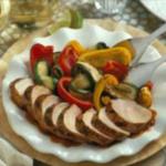 Canadian Thai Pork Tenderloin with Grilled Vegetables BBQ Grill