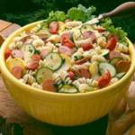 Turkey Franks and Pasta Salad recipe