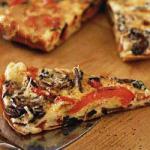 Frittata with Sweet Peppers and Mushrooms recipe