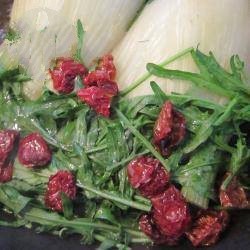 American Fennel with Rocket and Sundried Tomatoes Appetizer