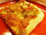 American Roasted Chicken and Leek Pizza Dinner