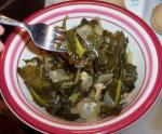 American Bacon and Brown Sugarbraised Collard Greens Appetizer