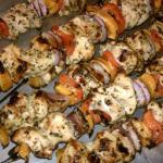 American Grilled Chicken Kebabs 3 BBQ Grill