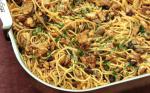 American Pasta with Roasted Chicken Raisins Pine Nuts and Parsley Recipe Dinner