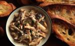 American Wild Mushrooms a La Creme Recipe Appetizer