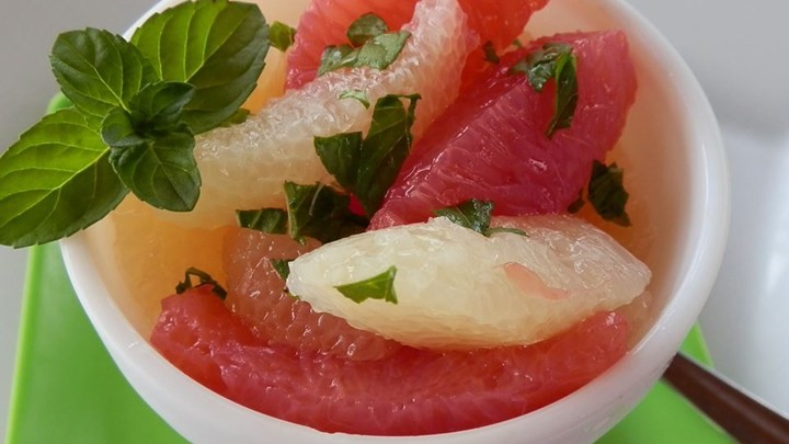 Canadian Drunken Grapefruit Salad Recipe Dessert