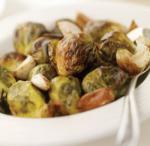 American Roasted Brussels Sprouts with Lemongarlic Sauce Appetizer