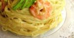 American Chilled Pasta with Shrimp and Avocado 1 Dinner