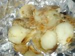 American Potato and Onion Pockets Appetizer