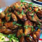 Chicken Wings with Honey and Garlic recipe