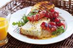 American Baked Ricotta With Roast Tomatoes And Bacon Recipe Appetizer