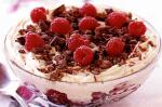 American Chocolate And Raspberry Trifle Recipe Dessert