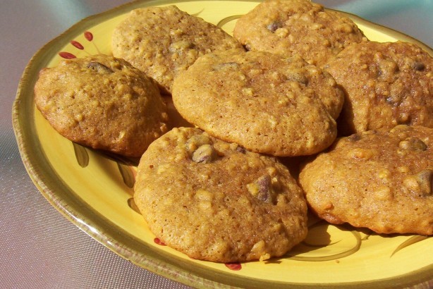 American Oatmeal Pumpkin Cookies Dessert