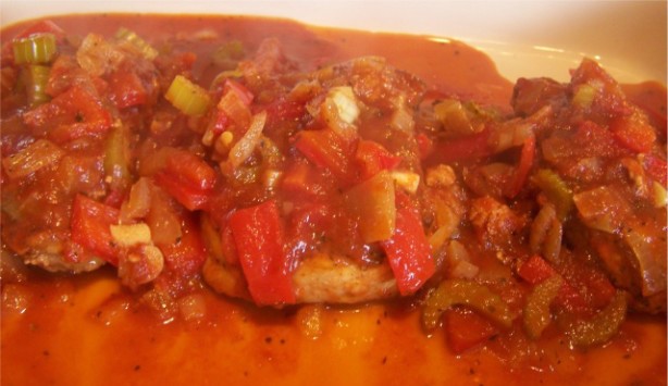 American Pork Chops Creole Style Dinner