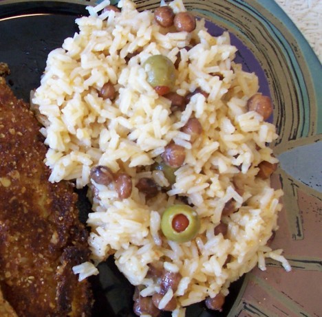 Spanish Spanish Rice and Pigeon Peas  Arroz Con Gandules Dinner