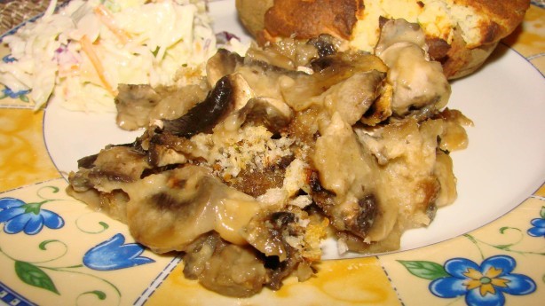 British Southwestern Mushroom Casserole Dinner