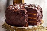 American Layered Chocolate And Salted Caramel Cake Recipe Dessert