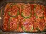 British Quick  Easy Stuffed Green Bell Peppers Dinner