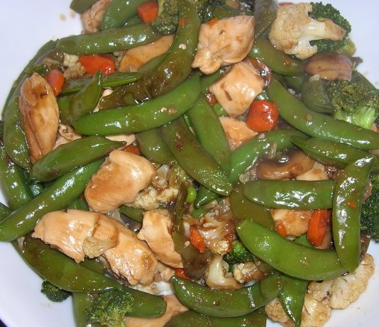 Chinese Vegetable Chicken Stirfry 1 Dinner