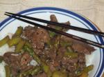 Chinese Chinese Beef and Asparagus With Black Bean Sauce Appetizer