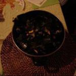 Canadian Mussels in Wheat Beer and Witloof Chicory Dinner