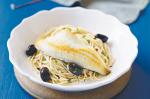 American Fish Chilli Olive And White Wine Pasta Recipe Appetizer