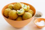 Canadian Pea And Smoked Ham Croquettes Recipe Appetizer