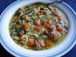American Nancys Spinach Sausage Soup Dinner
