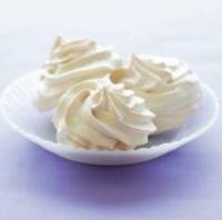 Champagne-white Chocolate Meringues recipe