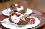 American Chocolate Raspberry Shortcakes Recipe Dessert