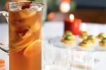 Canadian Iced Lemon Tea With Herb And Flower Ice Cubes Recipe Drink