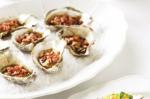 Canadian Oysters With Balsamic Vinegar and Bacon Recipe BBQ Grill
