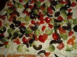 American Fresh Vegetable Pizza Appetizer Dinner