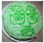 American Green Man Cake Dessert