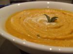 American Butternut Squash and Roastedgarlic Bisque Appetizer