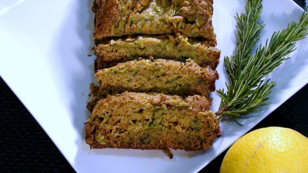 American Healthy Lemon Rosemary Zucchini Bread Dessert