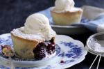 American Apple Berry And Rosewater Pies Recipe Dessert