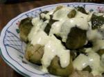 Canadian Hollandaise Brussels Sprouts With Onions Appetizer