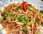 Canadian Xiao Sun Zi Chao Rou Mo slender Bamboo Shoots With Ground Pork Appetizer