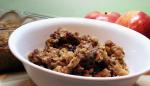 American Modified Baked Cranberry Oatmeal Breakfast