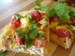 Mexican Mexican Chicken Pizza With Cornmeal Crust Appetizer