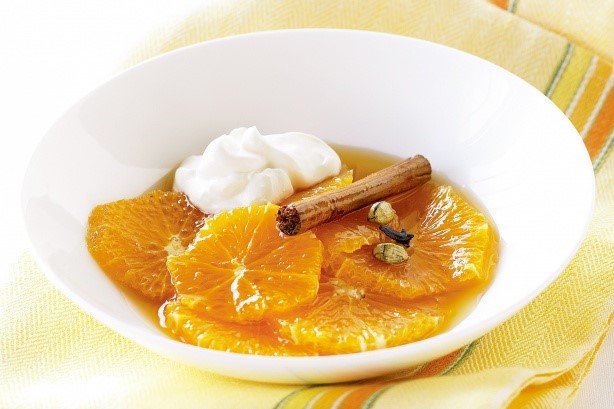 American Honeyspiced Oranges Recipe Dessert